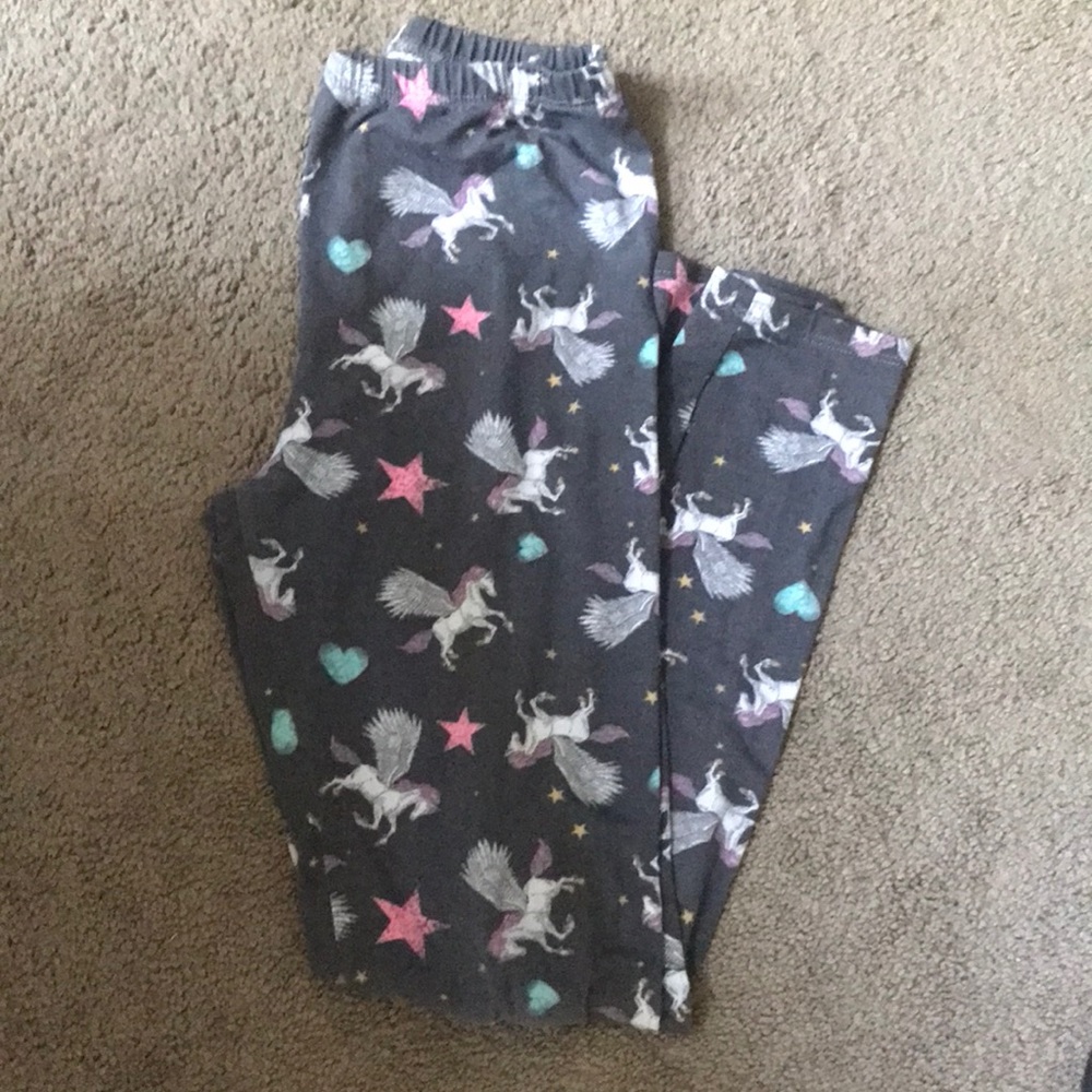 Girls Unicorn Pegasus leggings